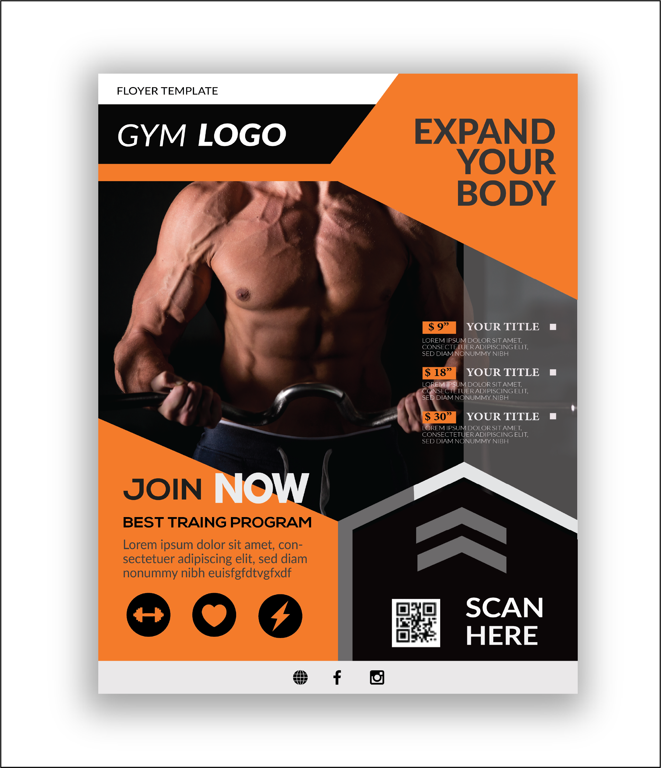 I will Design Flyer with in 12 hour