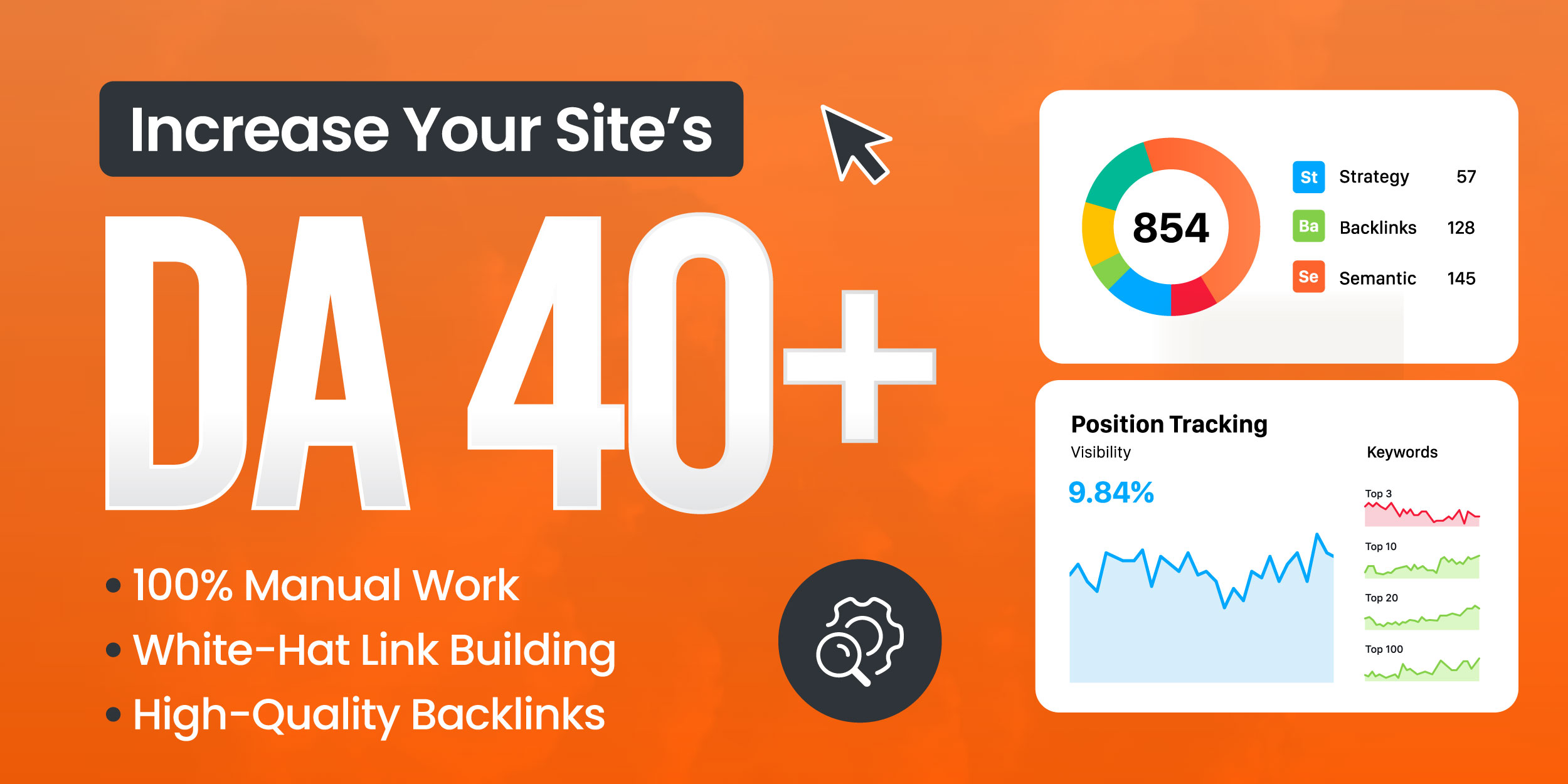 Increase Your Site's DA 40+ Get Professional DA Growt...