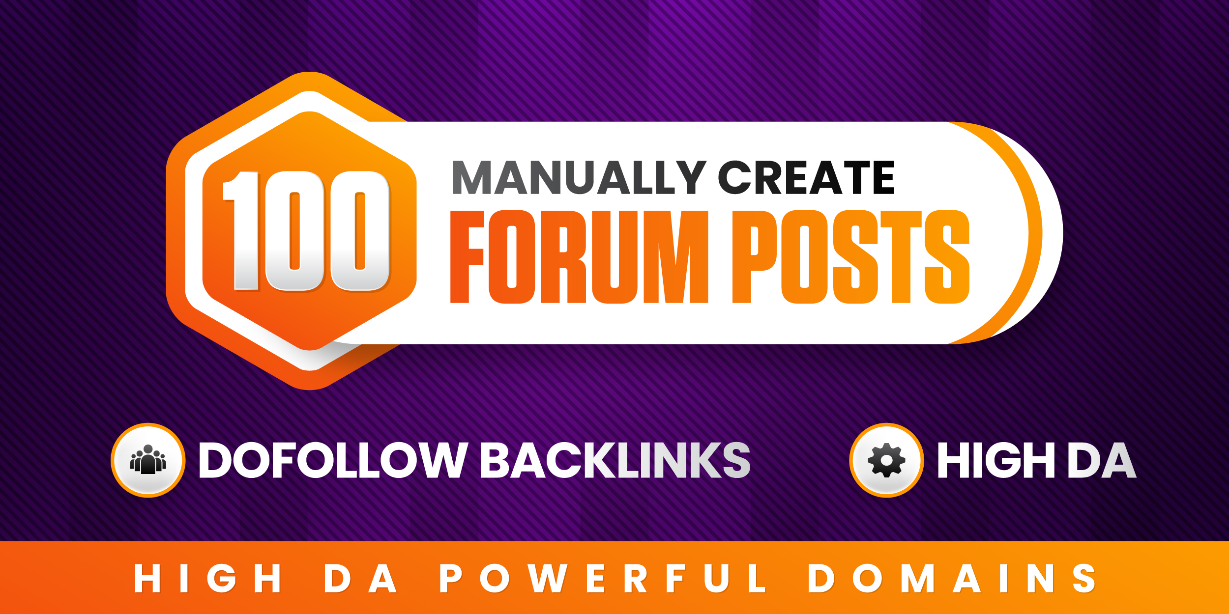 Get 100 Forum Backlinks To Improve SEO Rankings