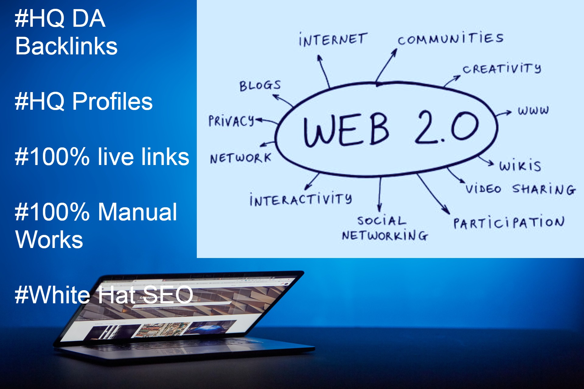 I Will Manually Create 50 HQ Super Web 2 0 Backlinks ...