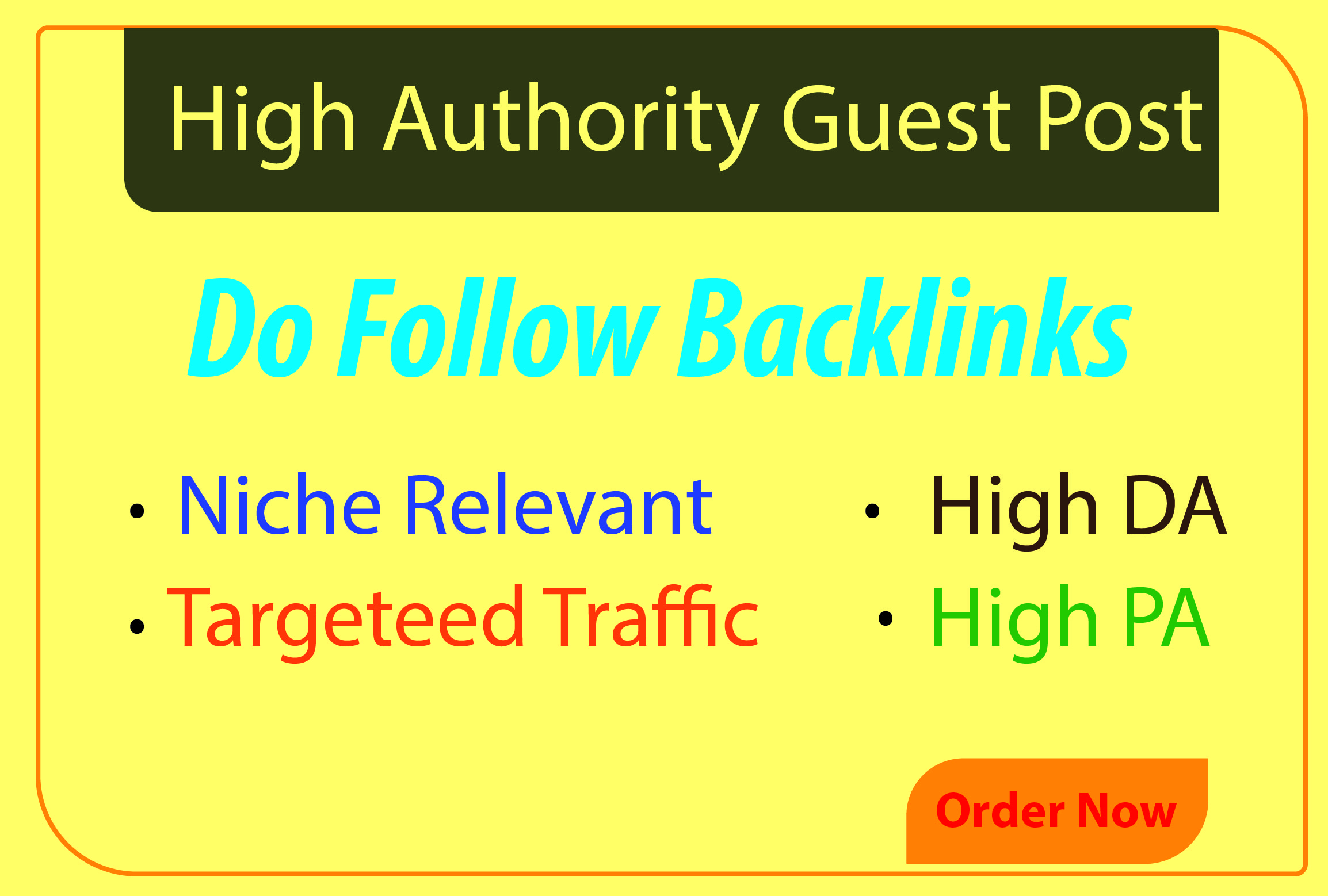 I will write and publish 1 niche guest post on high a...