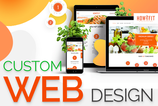 I will design a unique responsive website one landing...