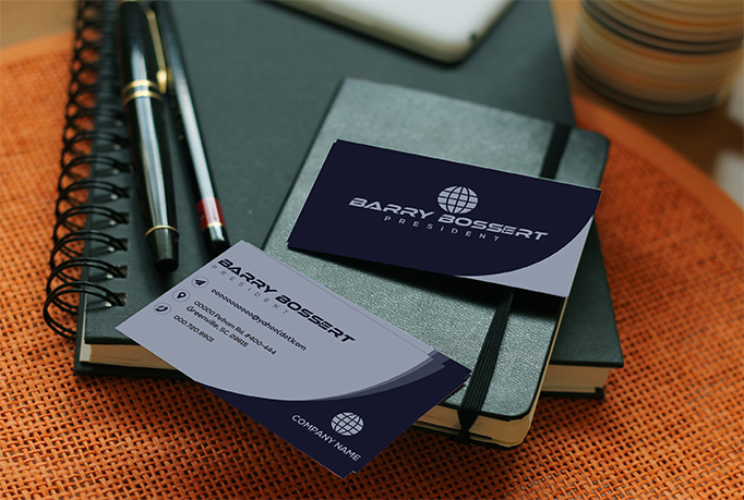I will do professional modern minimalist business car...