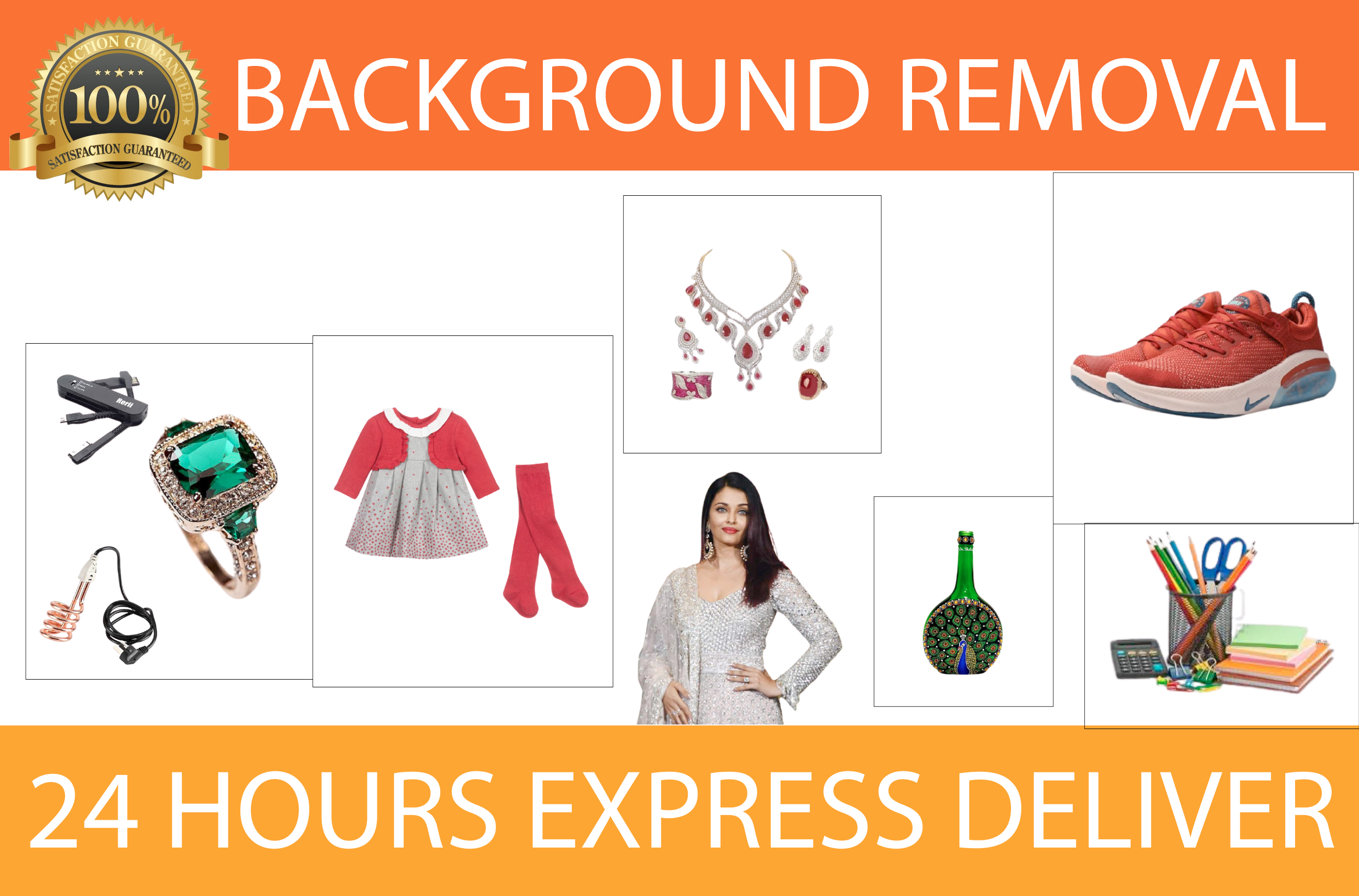 I will remove background, crop image and photoshop e...