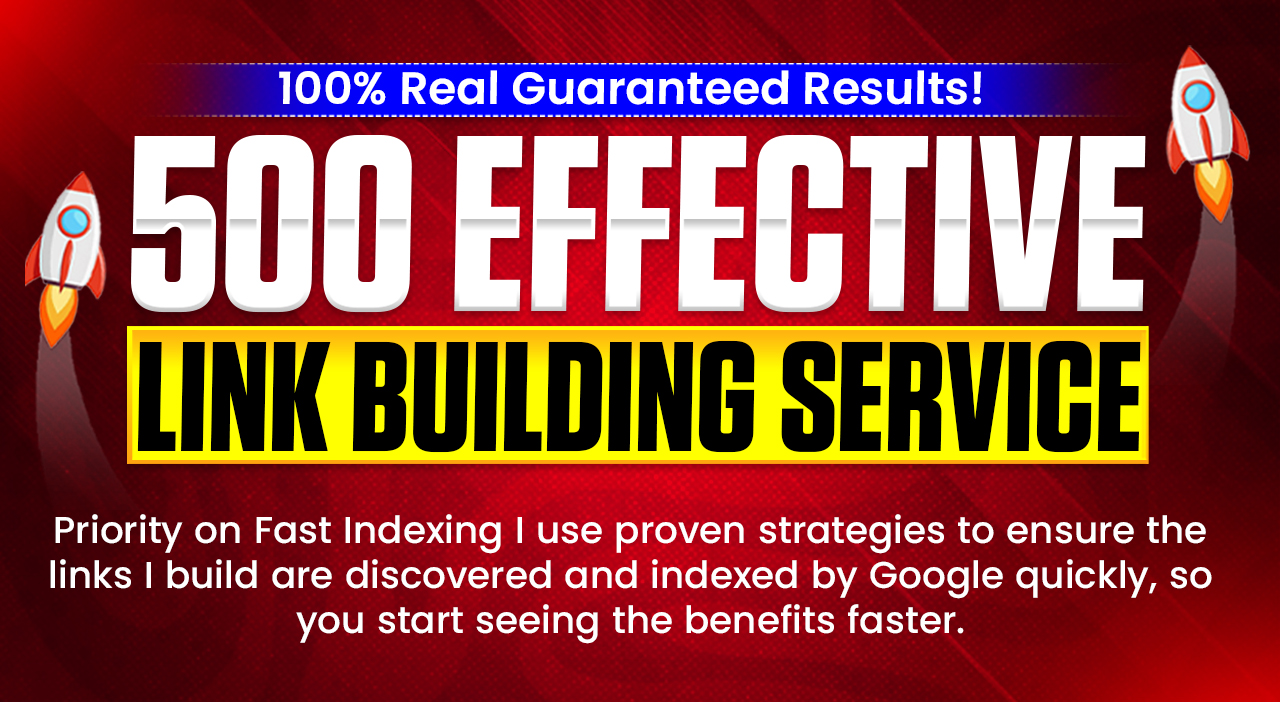 I Will Build 500 Powerful SEO Referrals To Boost Your...