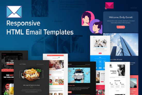 I will create email templates or newsletter for your ...
