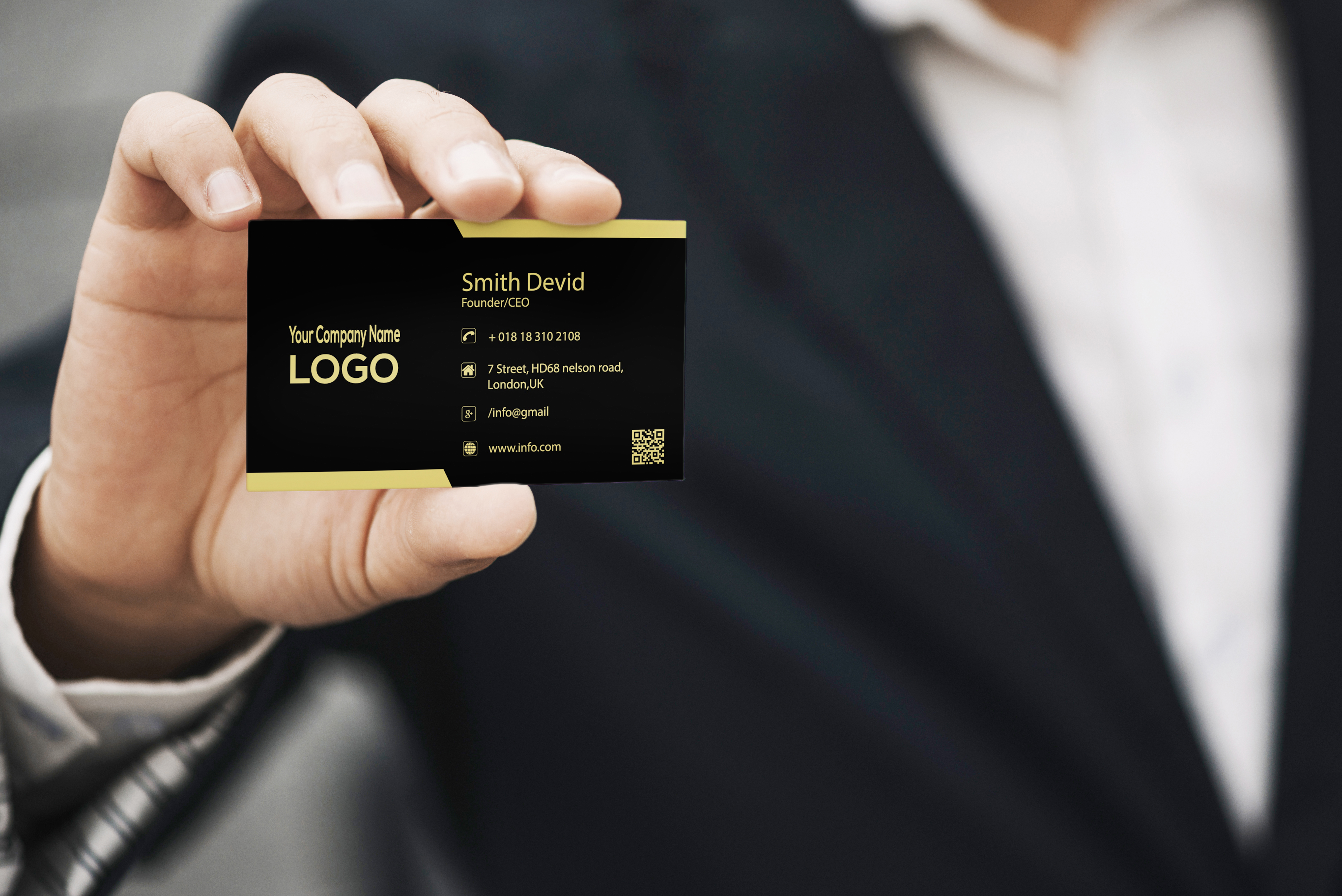 I Can Create Customized Professional Business Card