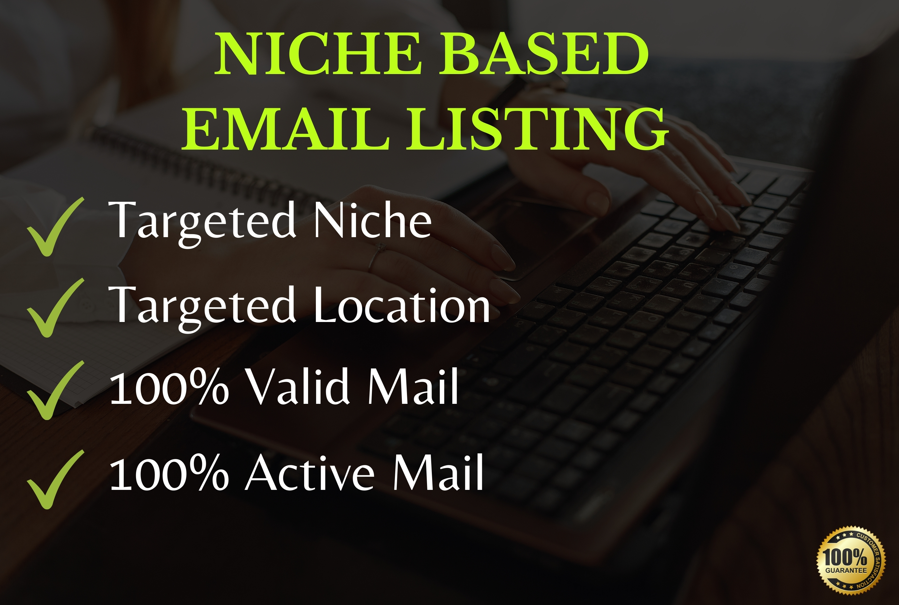 I will collect 5000 targeted niche based Email Addres...