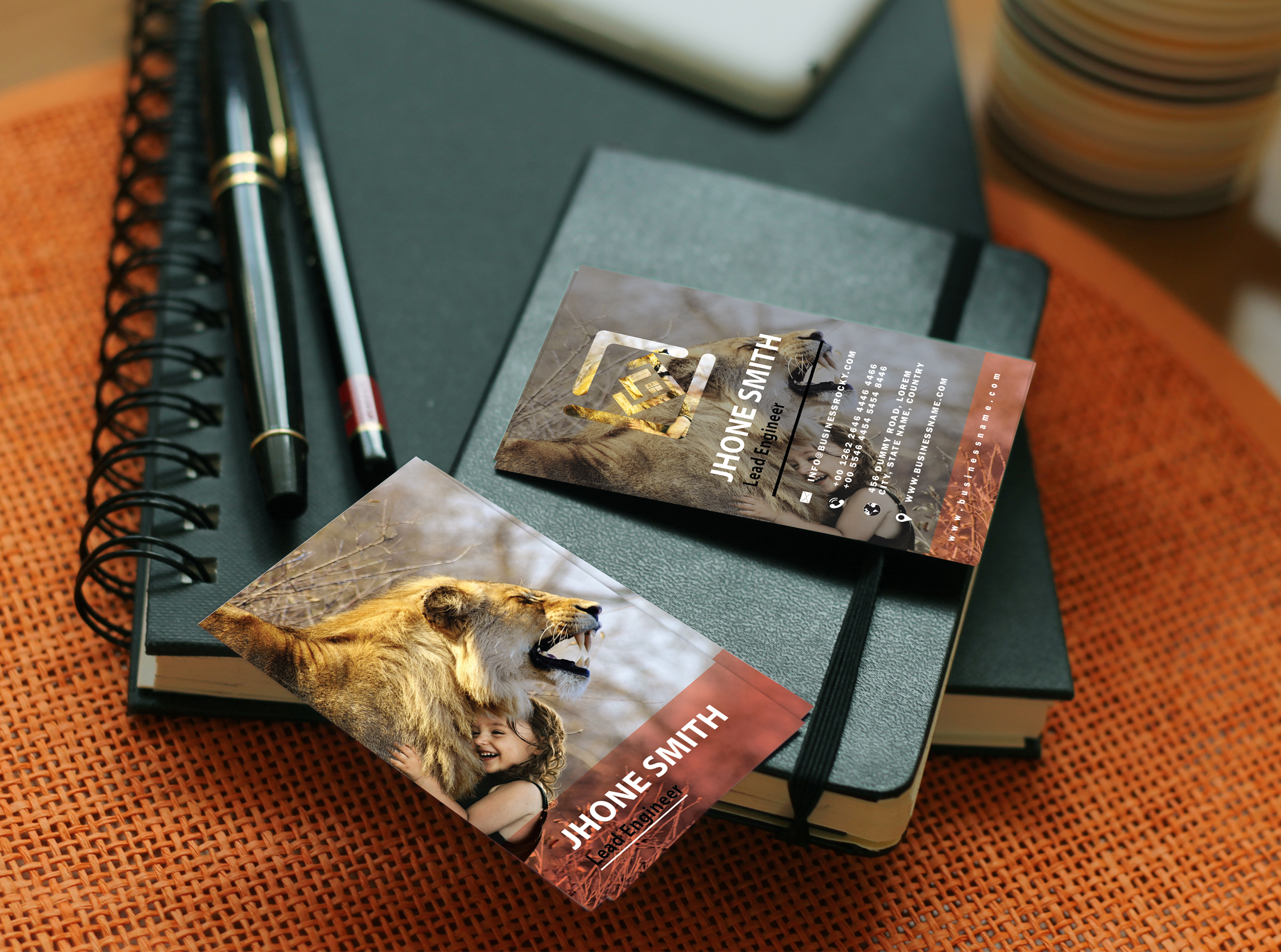 design unique professional business cards