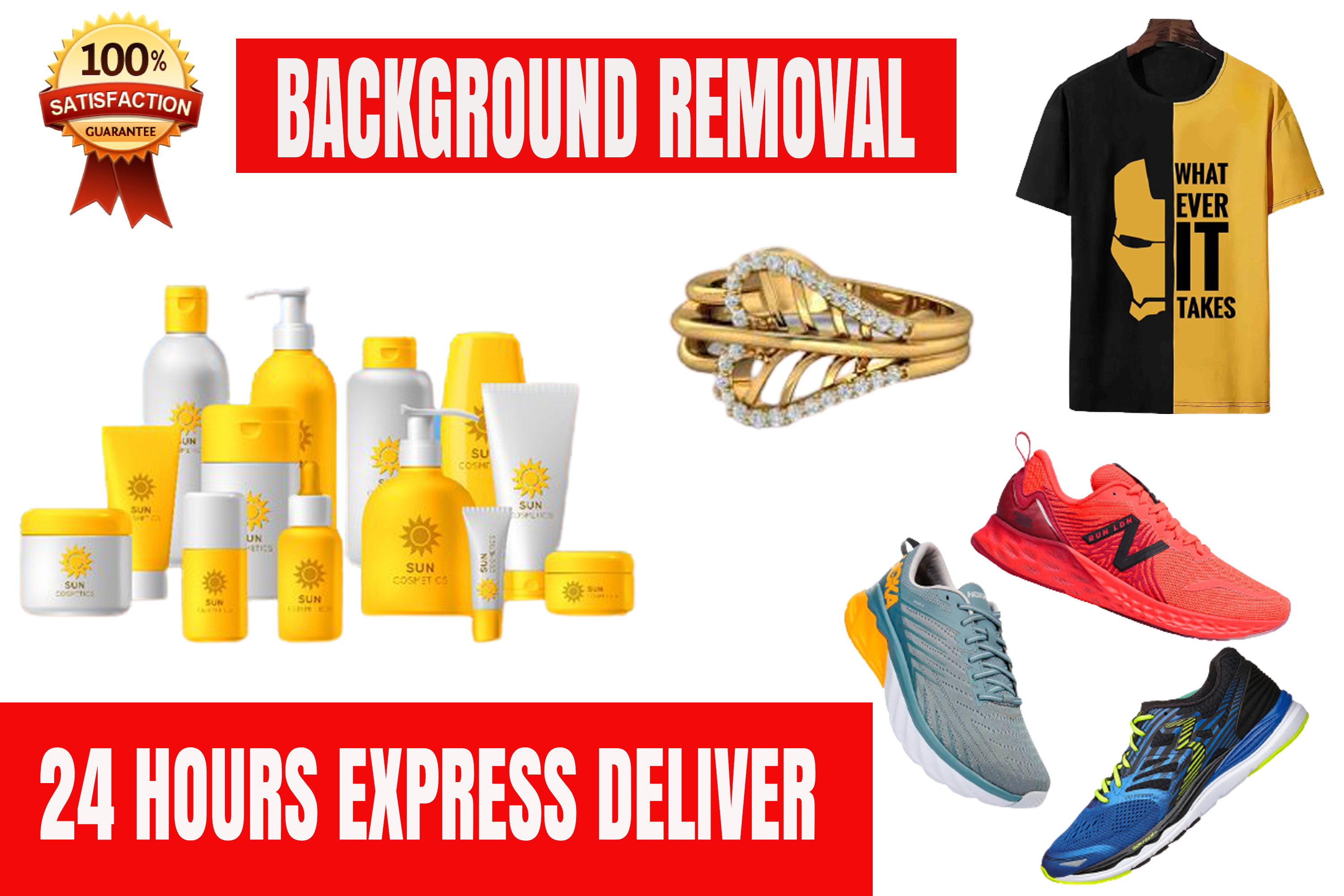 I will do photoshop editing remove background retouch...