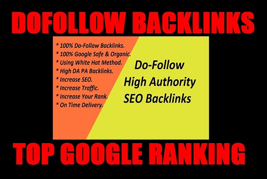 I Will Create High Authority 30 Dofollow Seo Backlink...