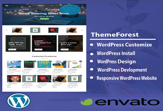 I will Create install, design and customize a respon...