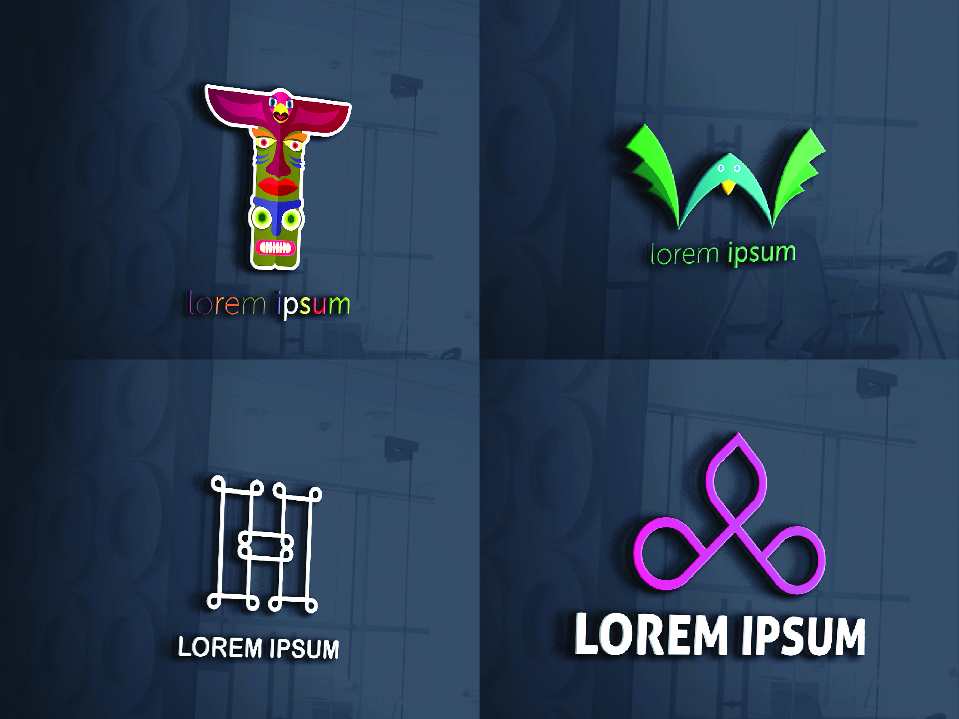 Creative modern logo for business and professional us...