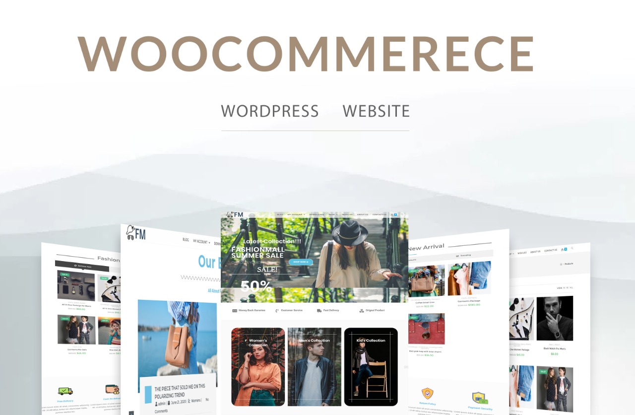 I will create ecommerce website and online store with...