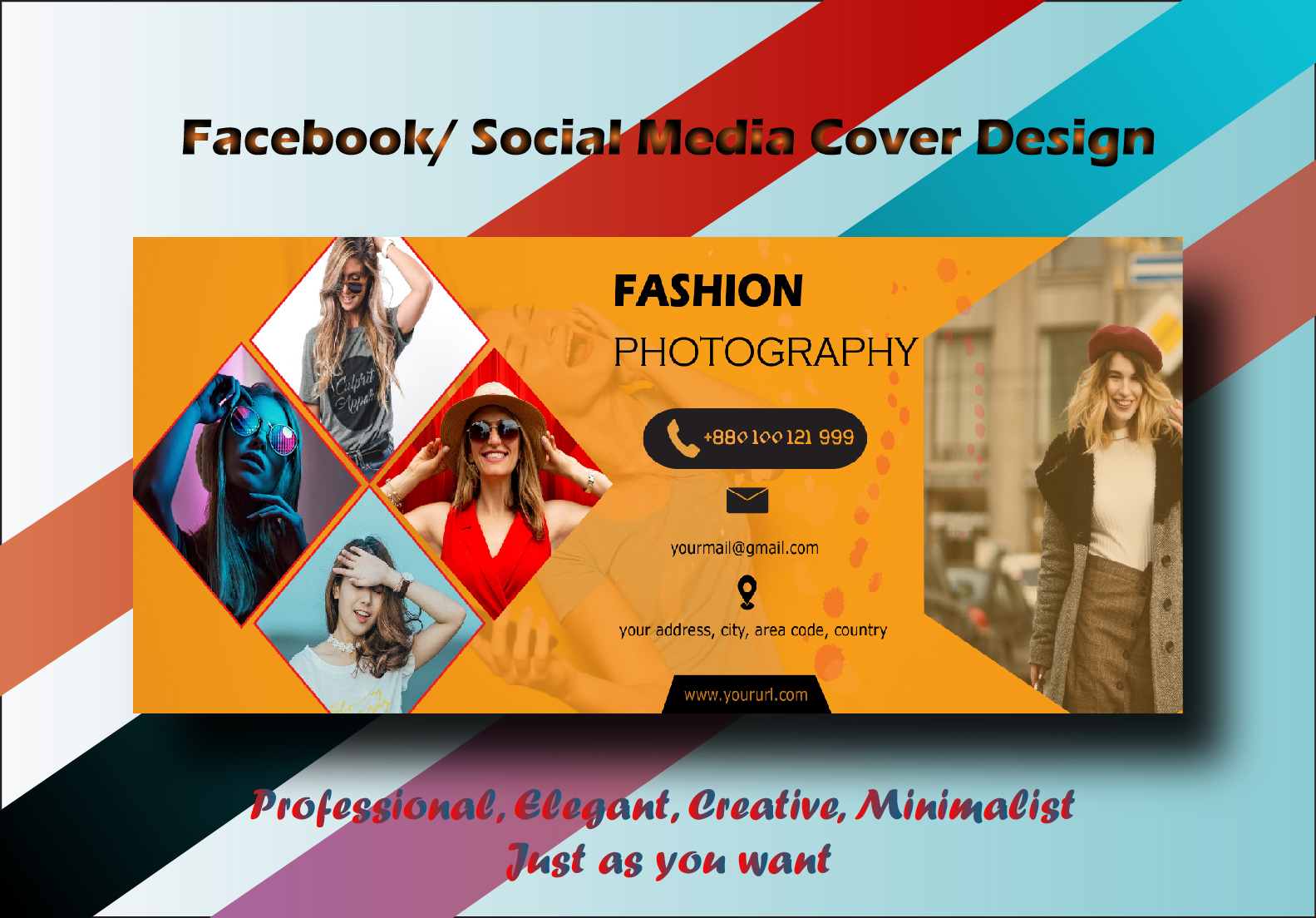 I will create perfect and an attractive facebook cove...