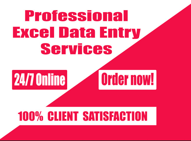 I will do data entry, copy paste, web research, da...