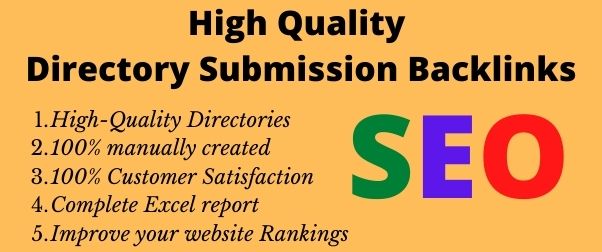 I will create 30 High Quality Directory Submission Ba...