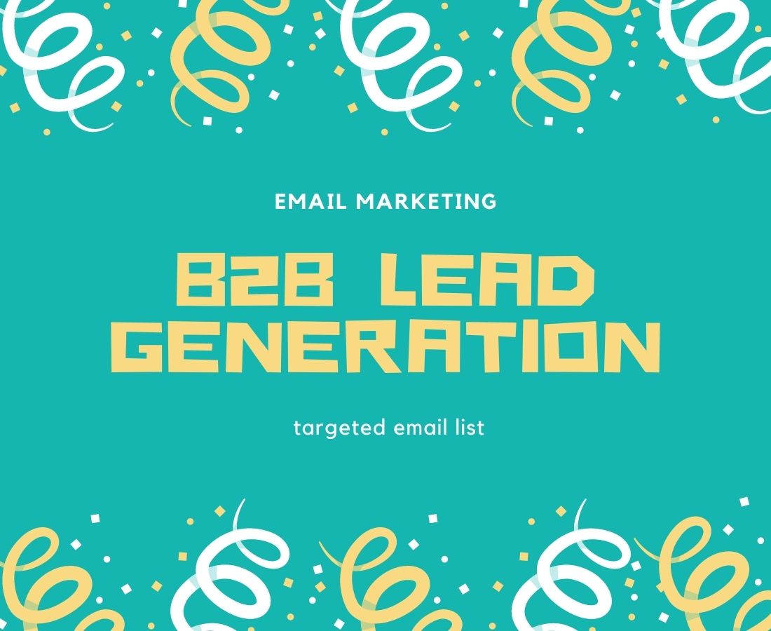 I will do company lead generation and targeted email ...