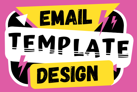 I will design html responsive email template or newsl...