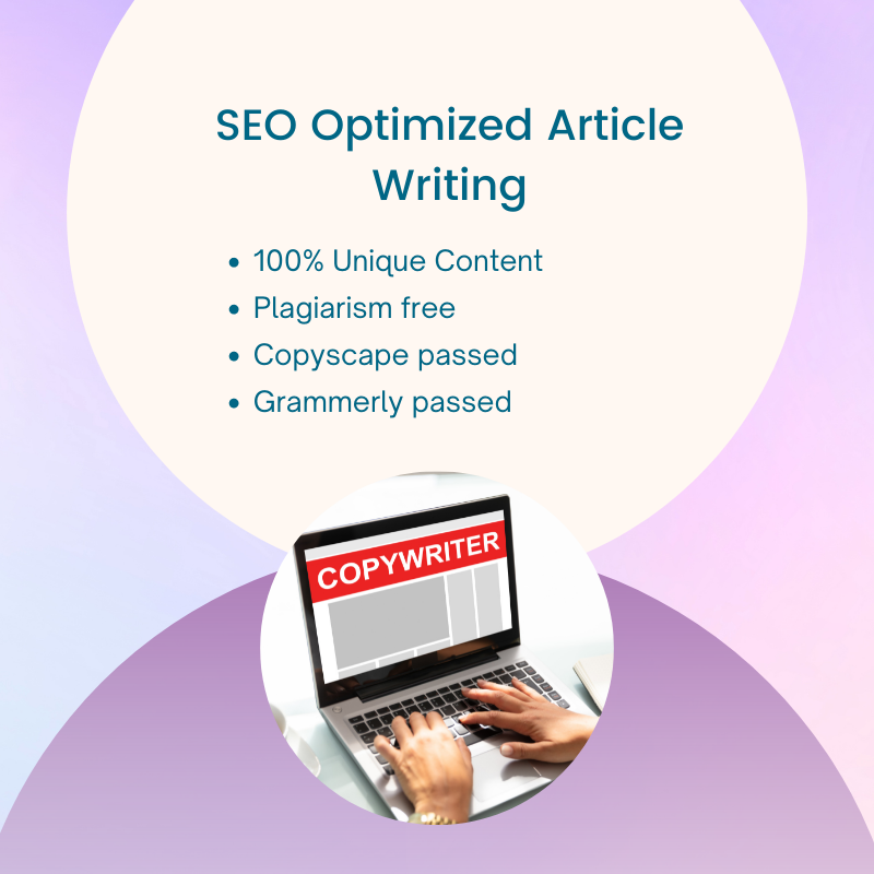 I'll write 1000 WORDS SEO optimized contents for your...