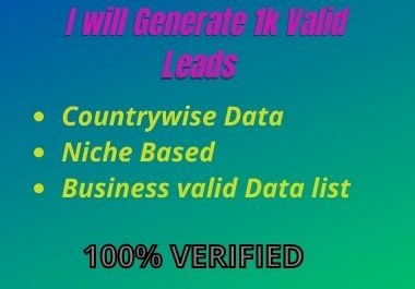 I will give you valid email list