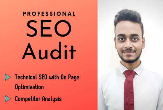 I will provide professional SEO audit report with a d...