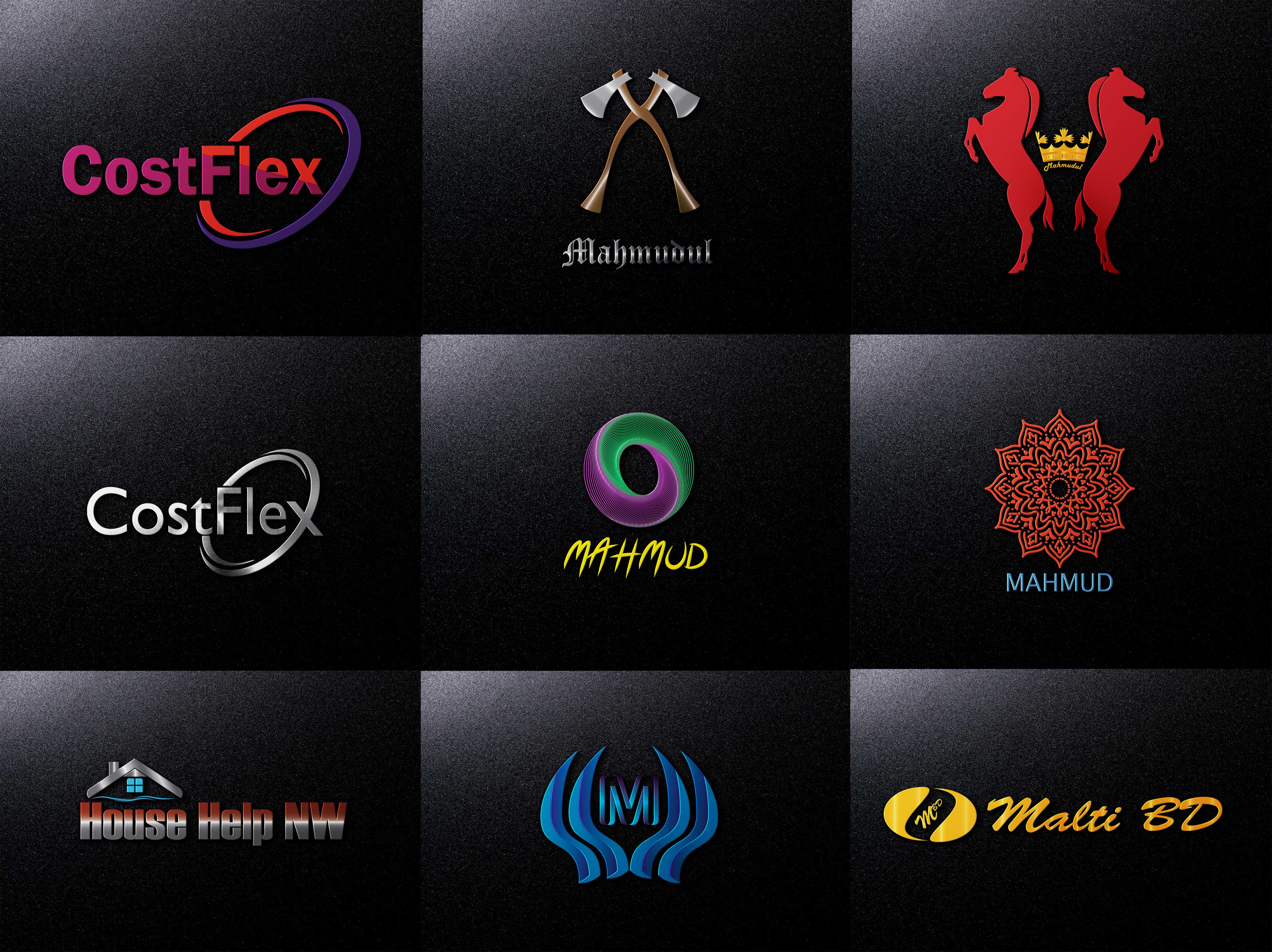 I work with graphic designs. I am a specialist in log...