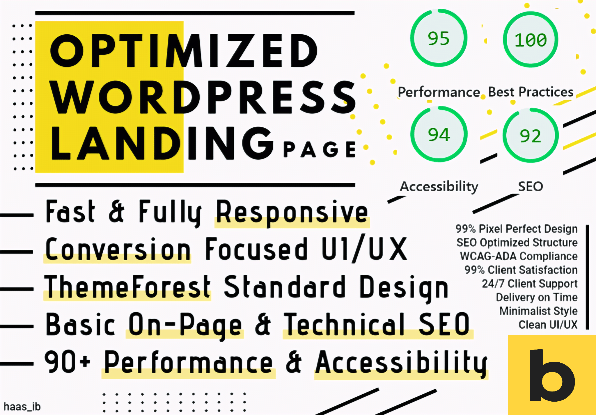 Fast, Responsive & SEO-friendly Bricks Landing P...
