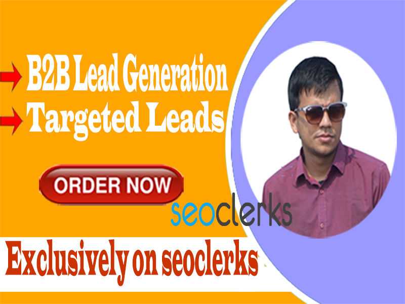 I will do b2b lead generation and targeted lead gener...