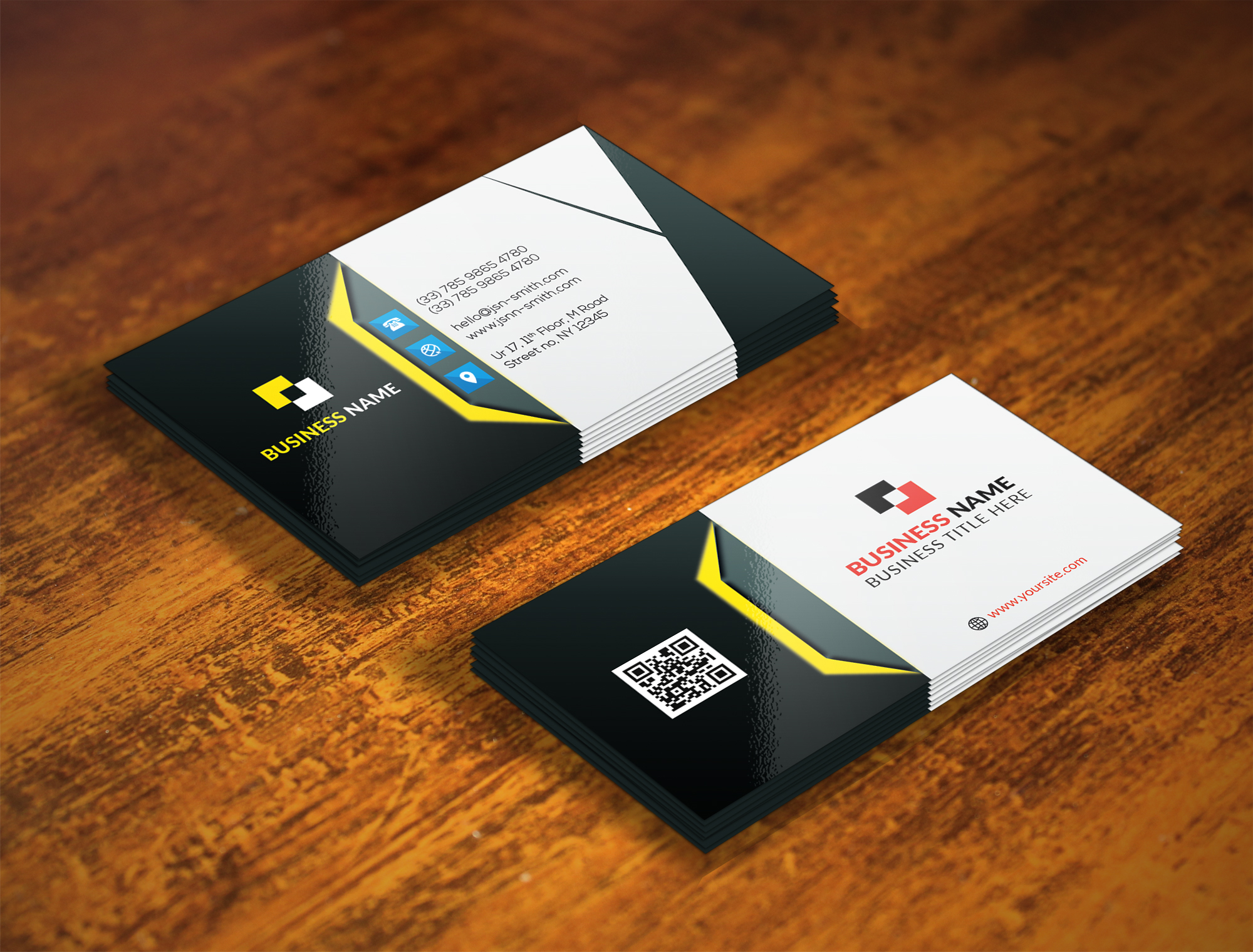 I will design luxury double sided business card withi...