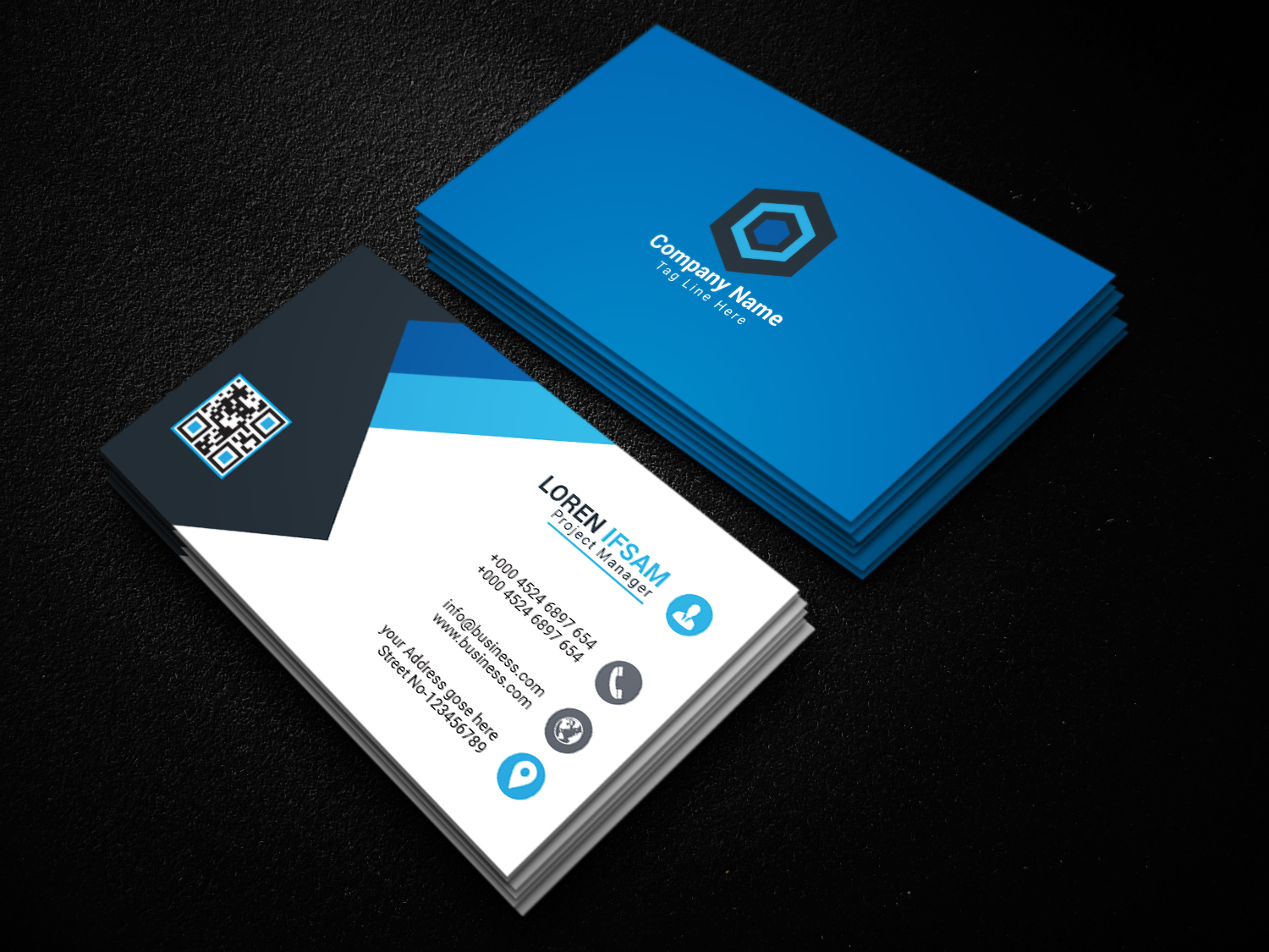 I will provide business card design.