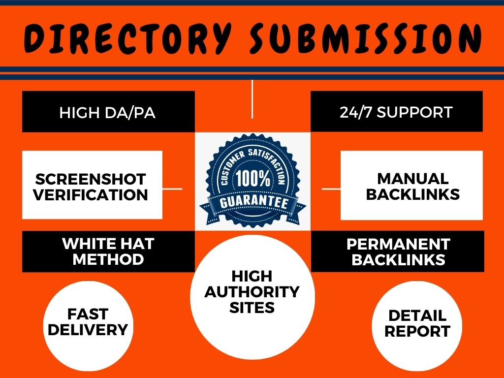 I will Do 100 Manually Best Quality Directory Submiss...