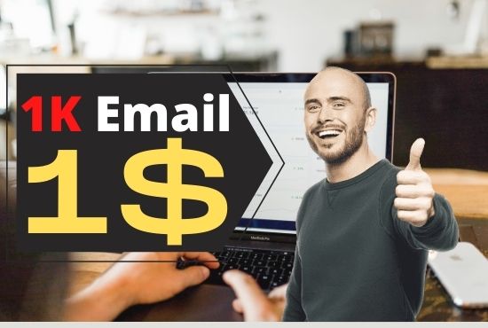 I Will Provide Valid and targeted Bulk Email and mark...