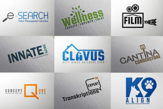 I will do modern and minimalist business logo design