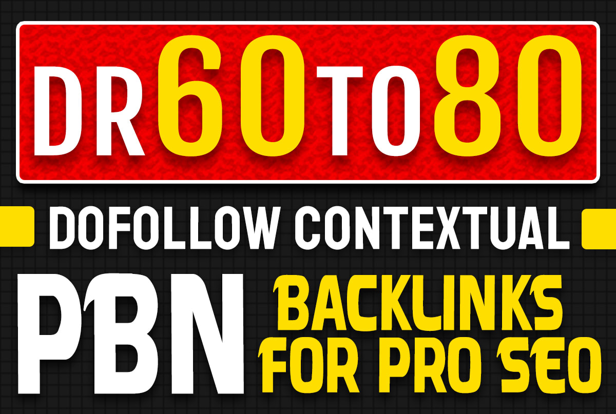 I will make high domain rating dofollow backlinks for...
