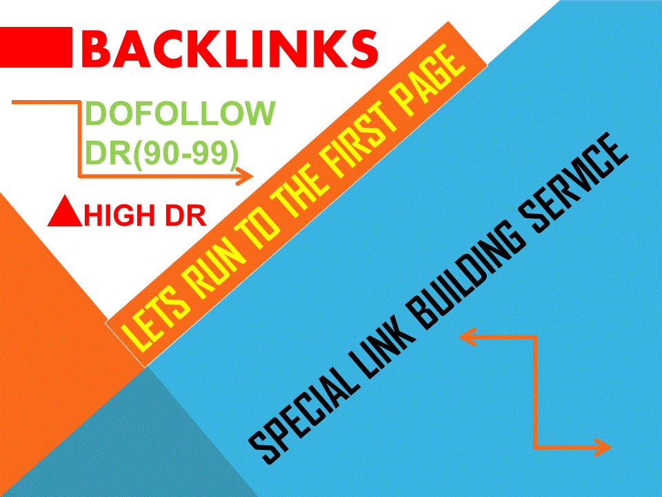 I Will Build DR 90 to 99 High Quality 31 dofollow bac...