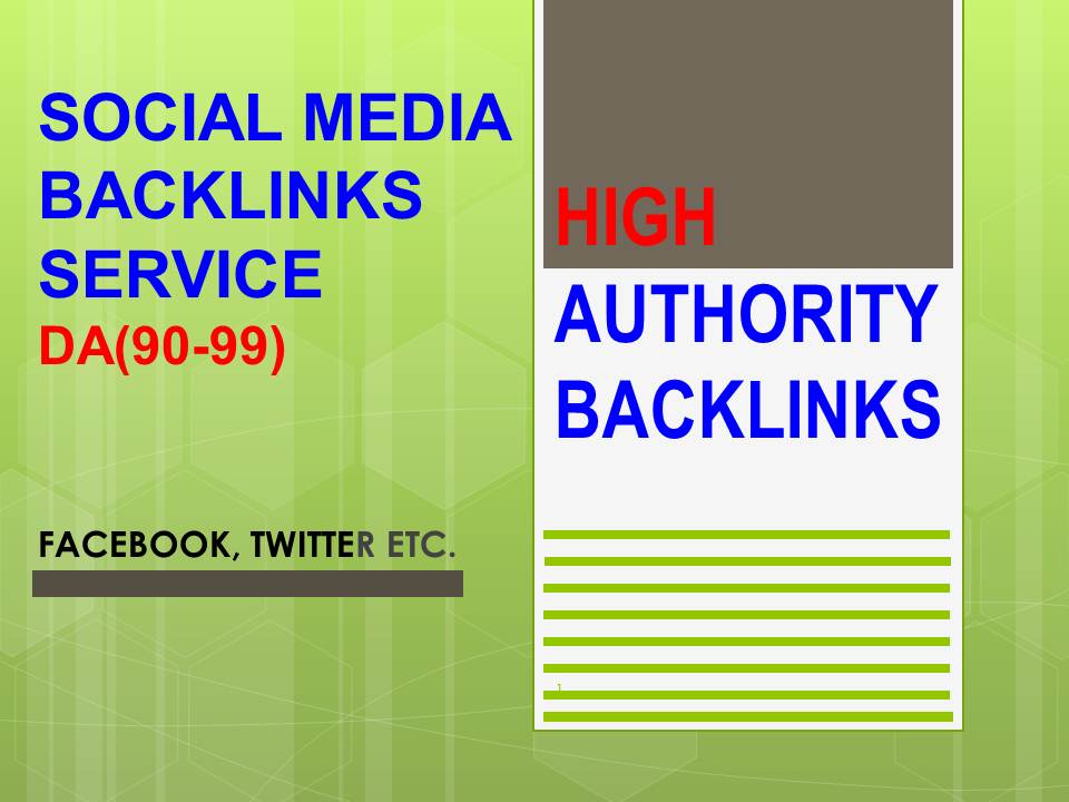 I will Create 20 Social Media Profile Backlinks with ...