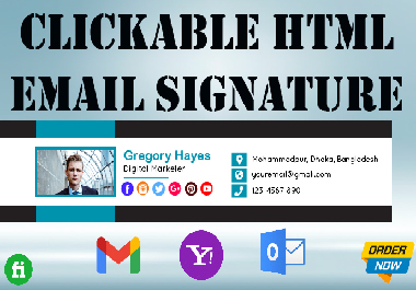 I will create & design a professional clickable H...