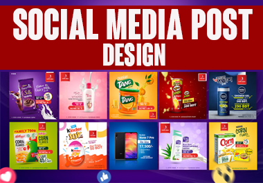create a modern Instagram and social media post desig...