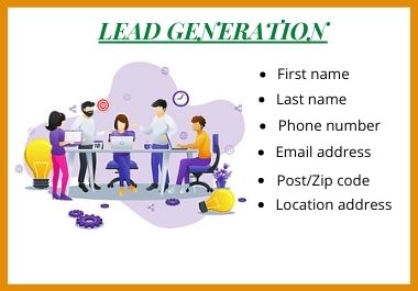 I will collect 100 USA lead for targeted locations.