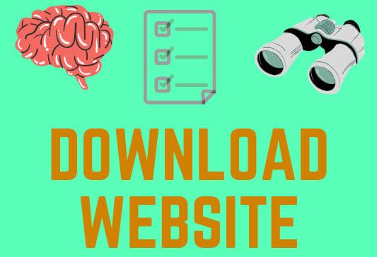 Download Any Website today all files