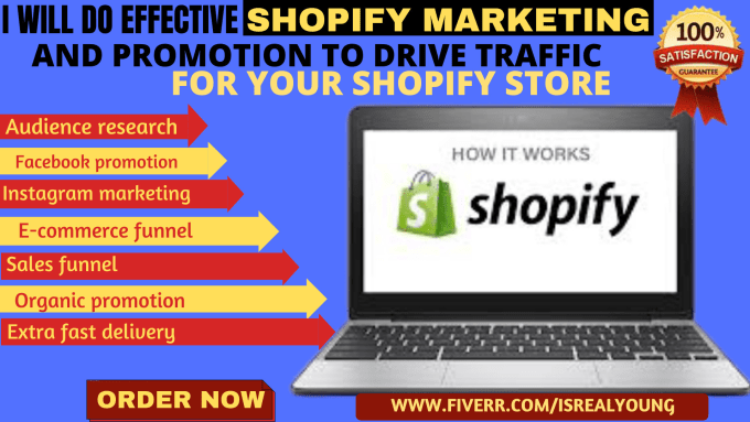 i will design a shopify store and do effecitve market...