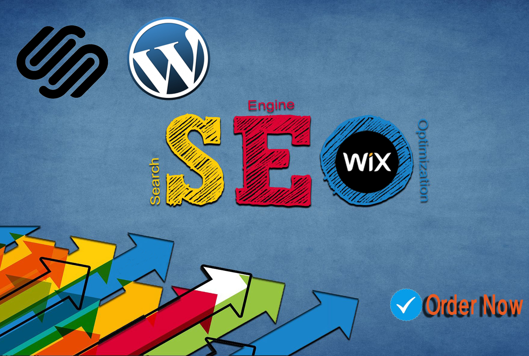 I will give SEO service for wix, wordpress or square...