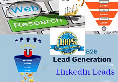perfect b2b lead generation web research data entry o...