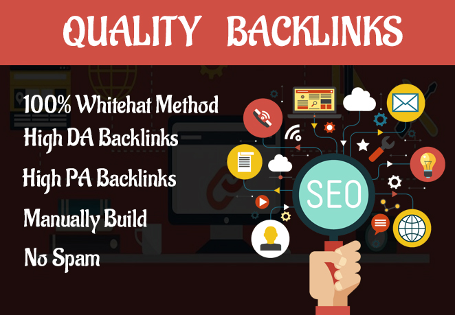 I will provide high quality dofollow SEO backlinks