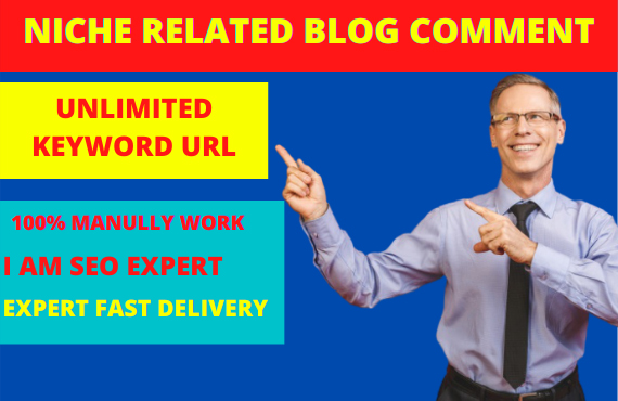 I will probide manually created 50 high quality blog ...