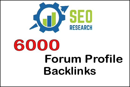 I will do 6000 HQ forum profile backlinks high pa da ...