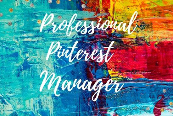 I will be professional Pinterest marketing manager an...