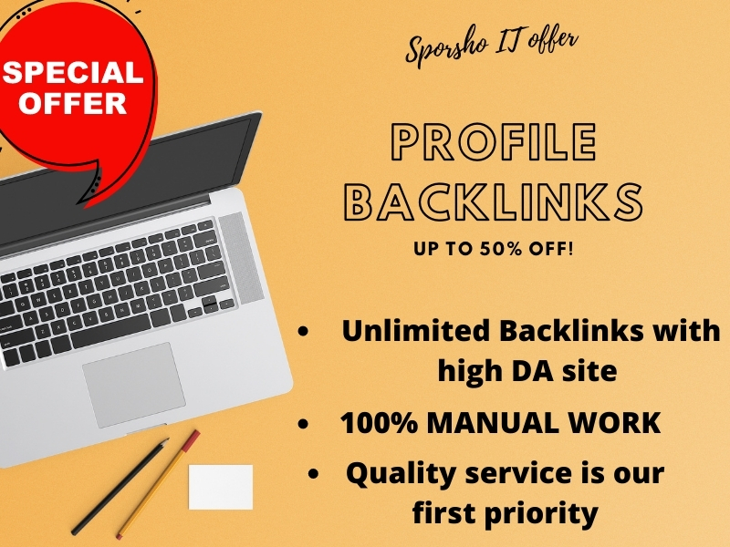 we provide Profile back-links for our respected custo...