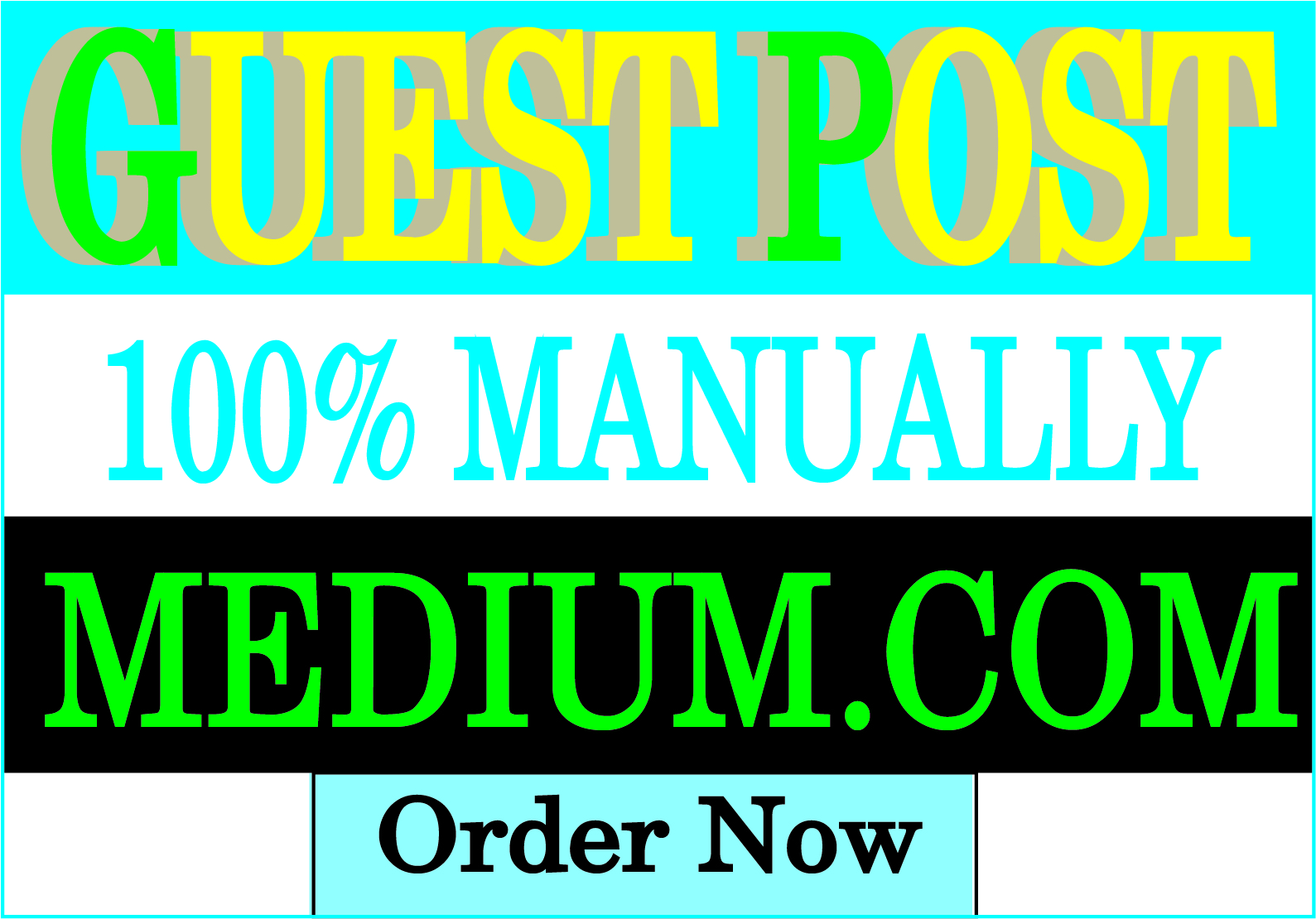 I will publish guest post backlinks on Medium post
